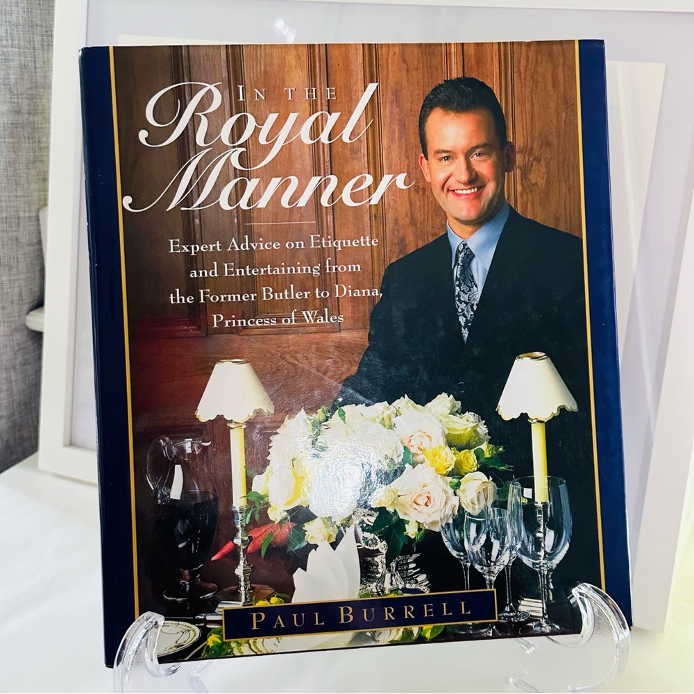 In The Royal Manner Paul Burrell Hardcover Book